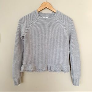 Aritzia - Wilfred Jonnie Ruffle Sweater - S